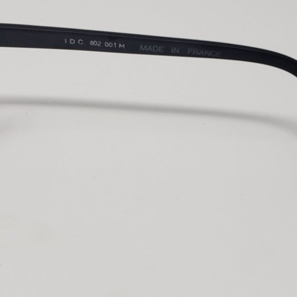 IDC Linettes 802 Black Half Rim Eyeglass Frames - Picture 7 of 10